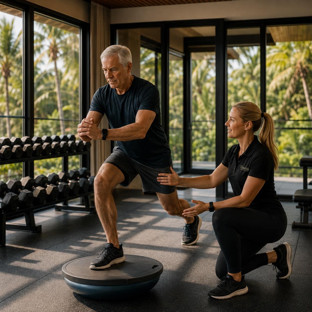 A guided functional assessment in a refined movement studio
